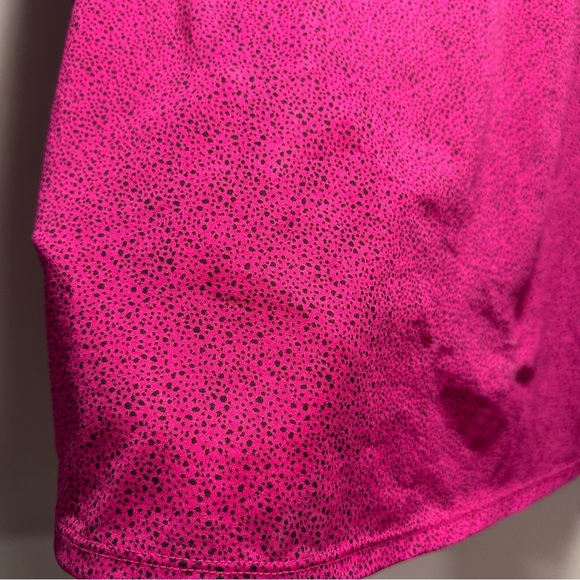 Apt 9 Pink & Black Speckles Long Sleeve Blouse with Tank Top Attached. - Picture 9 of 16